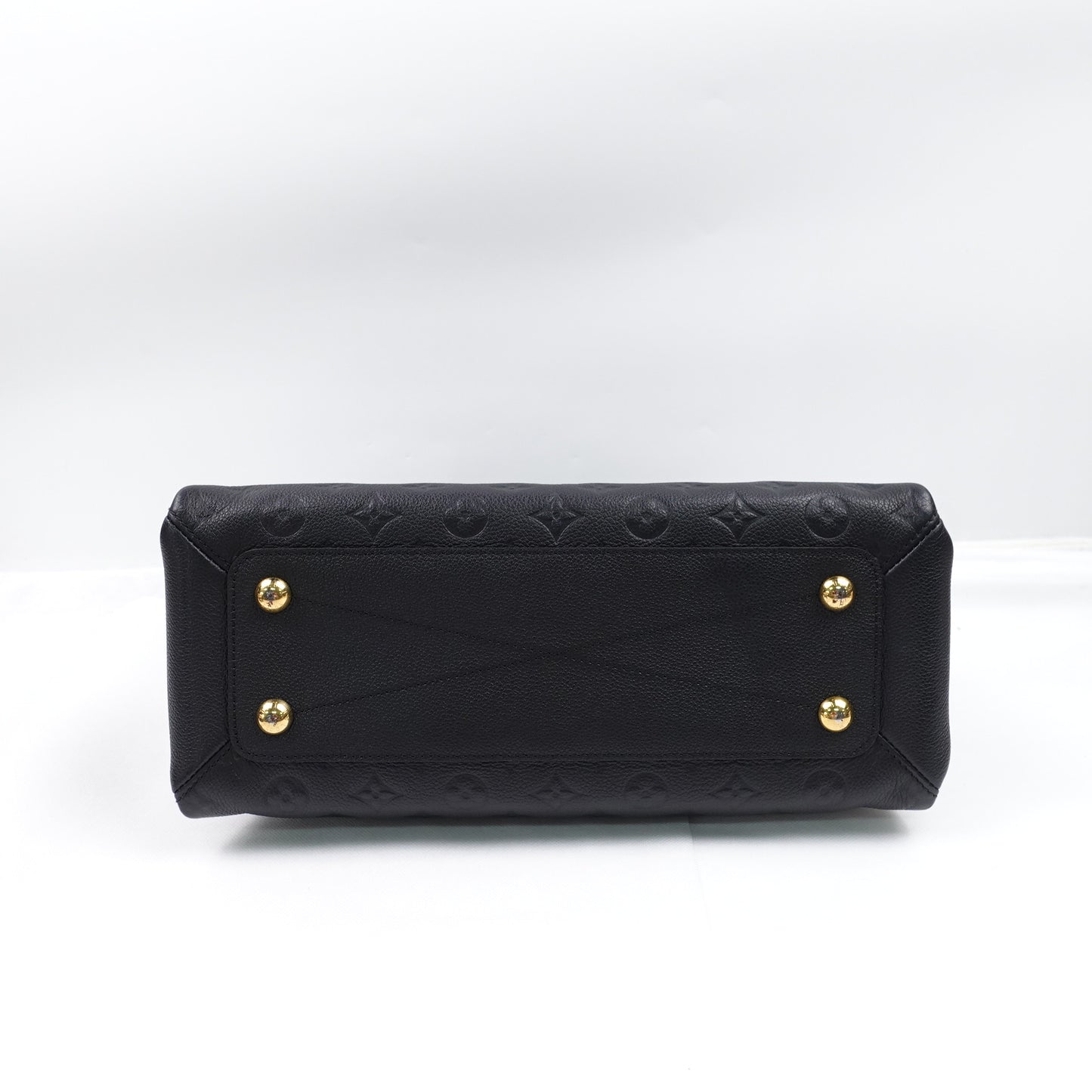 Pre-owned Louis Vuitton Vosges MM Black Calfskin Shoulder Bag