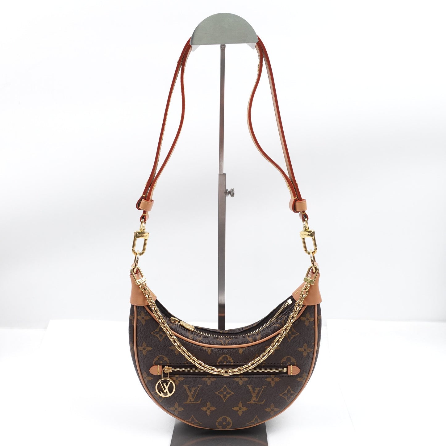 Pre-owned Louis Vuitton Loop Monogram Coated Canvas Shoulder Bag
