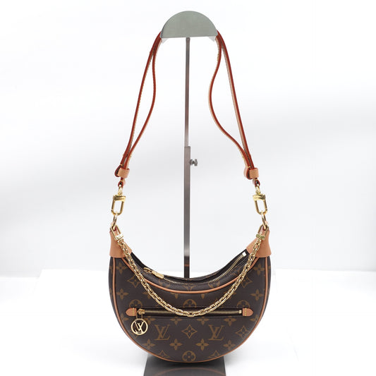 Pre-owned Louis Vuitton Loop Monogram Coated Canvas Shoulder Bag