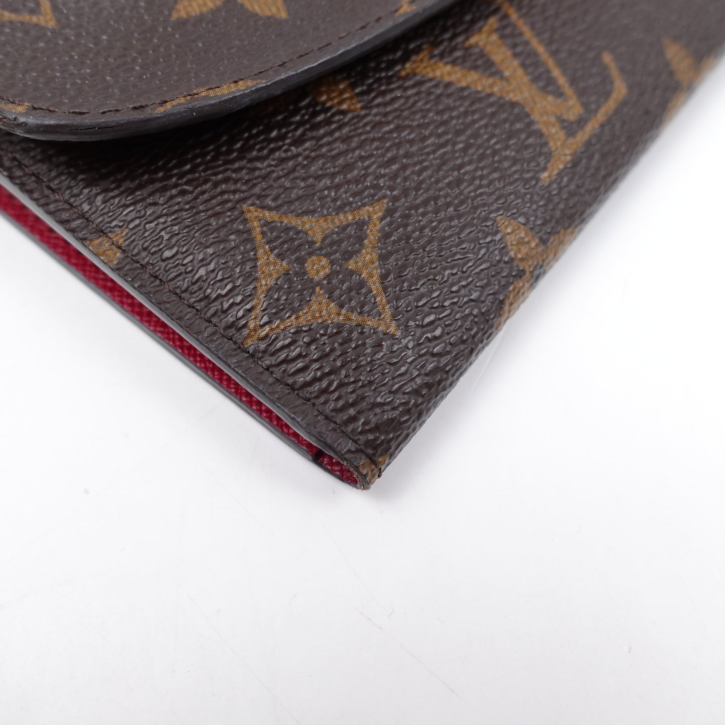 Pre-owned Louis Vuitton Emilie Monogram Coated Canvas Wallet