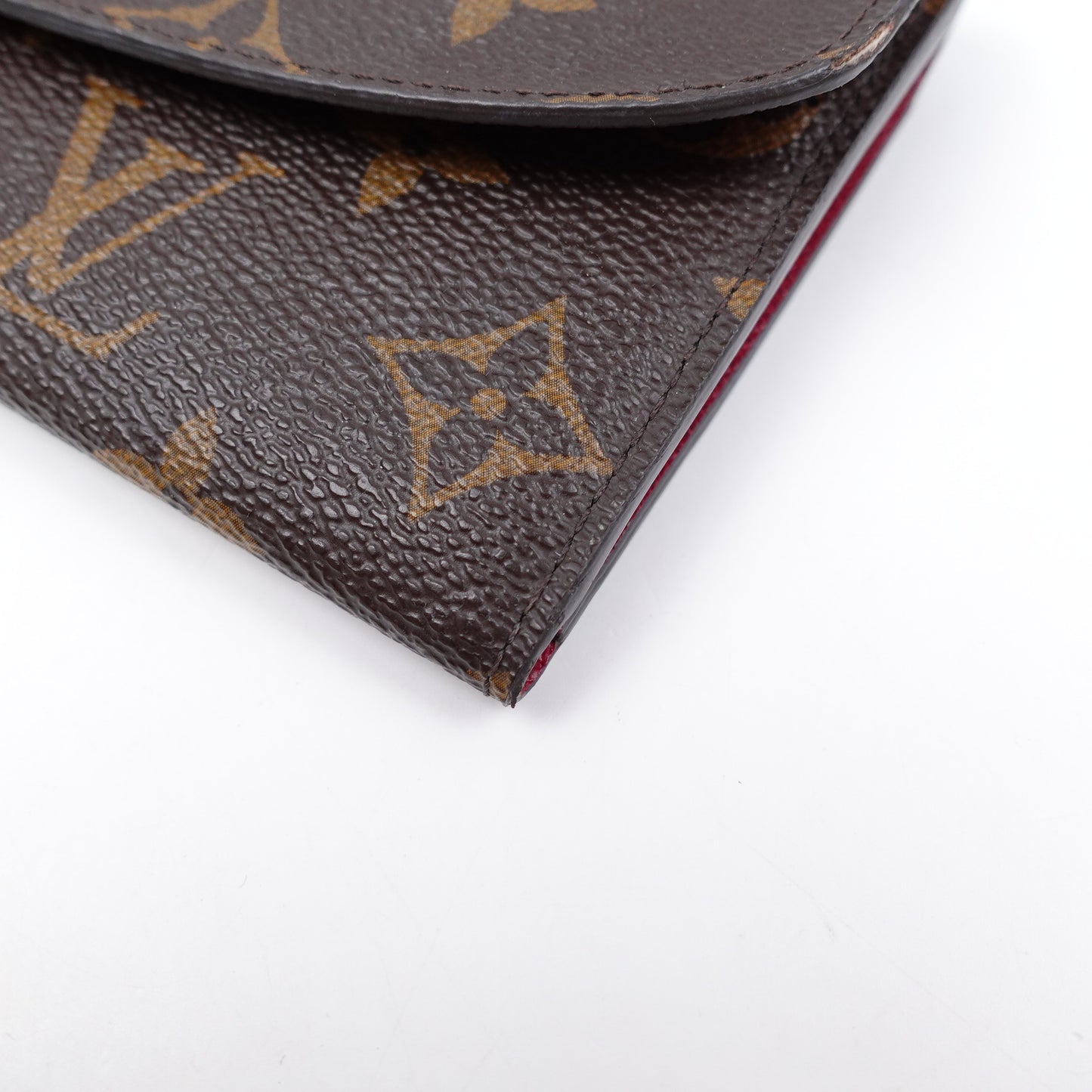 Pre-owned Louis Vuitton Emilie Monogram Coated Canvas Wallet