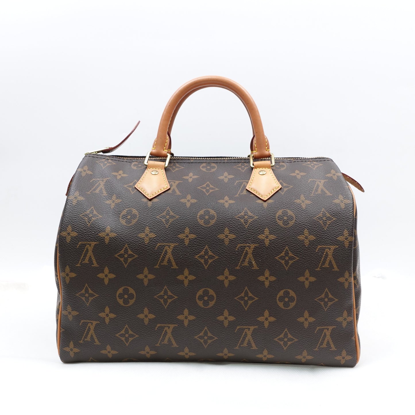 Pre-owned Louis Vuitton Speedy 30 Monogram Coated Canvas Handbag T10289382