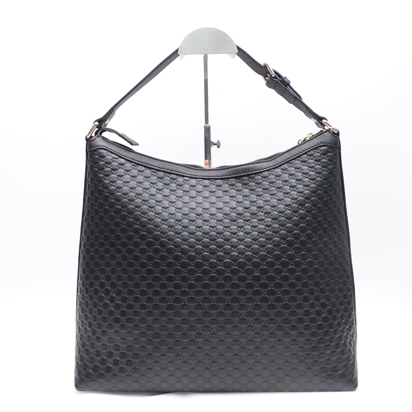 Pre-owned Gucci Margaux Black Calfskin Shoulder Bag