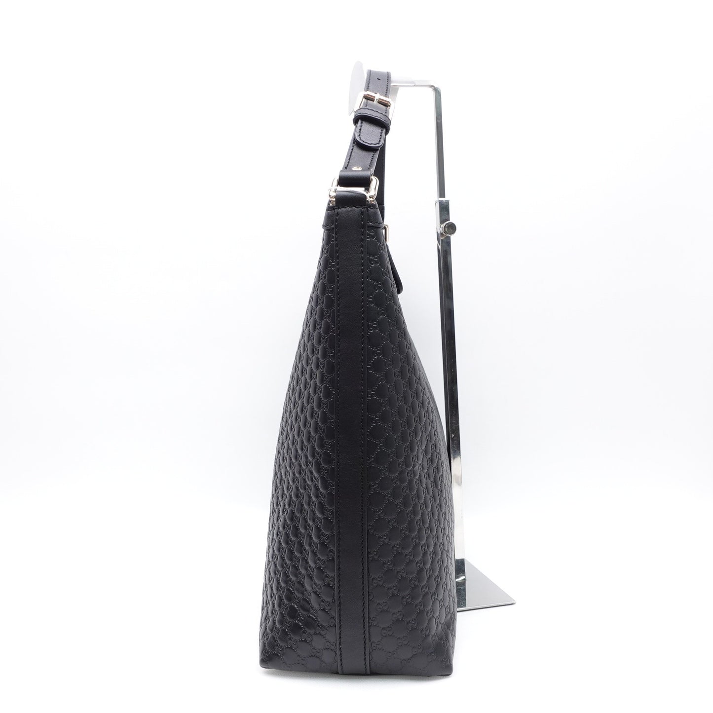 Pre-owned Gucci Margaux Black Calfskin Shoulder Bag