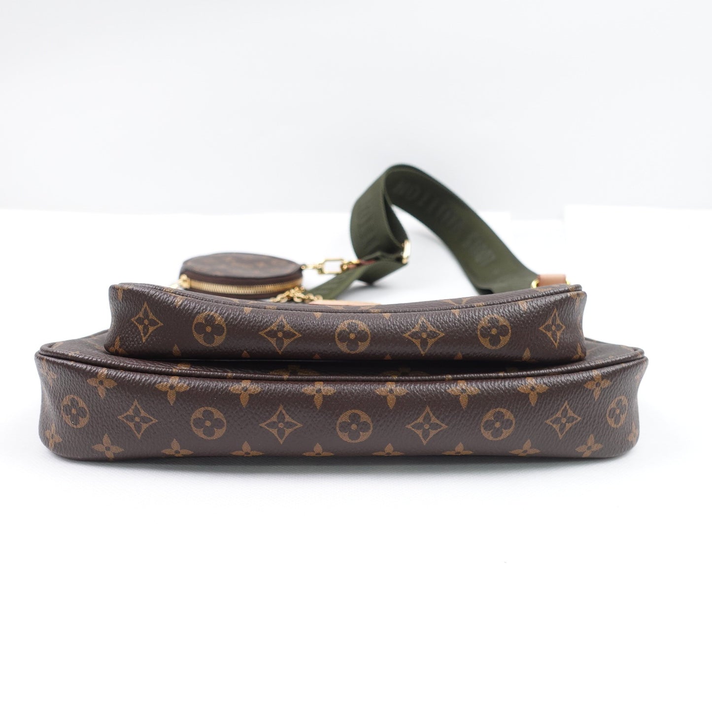 Pre-owned Loui Vuitton Multi Pochette Accessories Monogram Coated Canvas Shoulder Bag