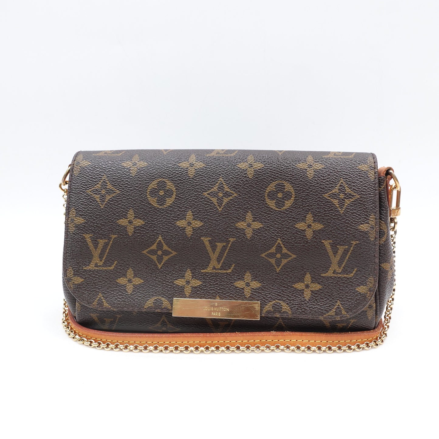 Pre-owned Louis Vuitton Favorite Monogram Coated Canvas Shoulder Bag T10320610