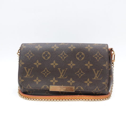 Pre-owned Louis Vuitton Favorite Monogram Coated Canvas Shoulder Bag T10320610