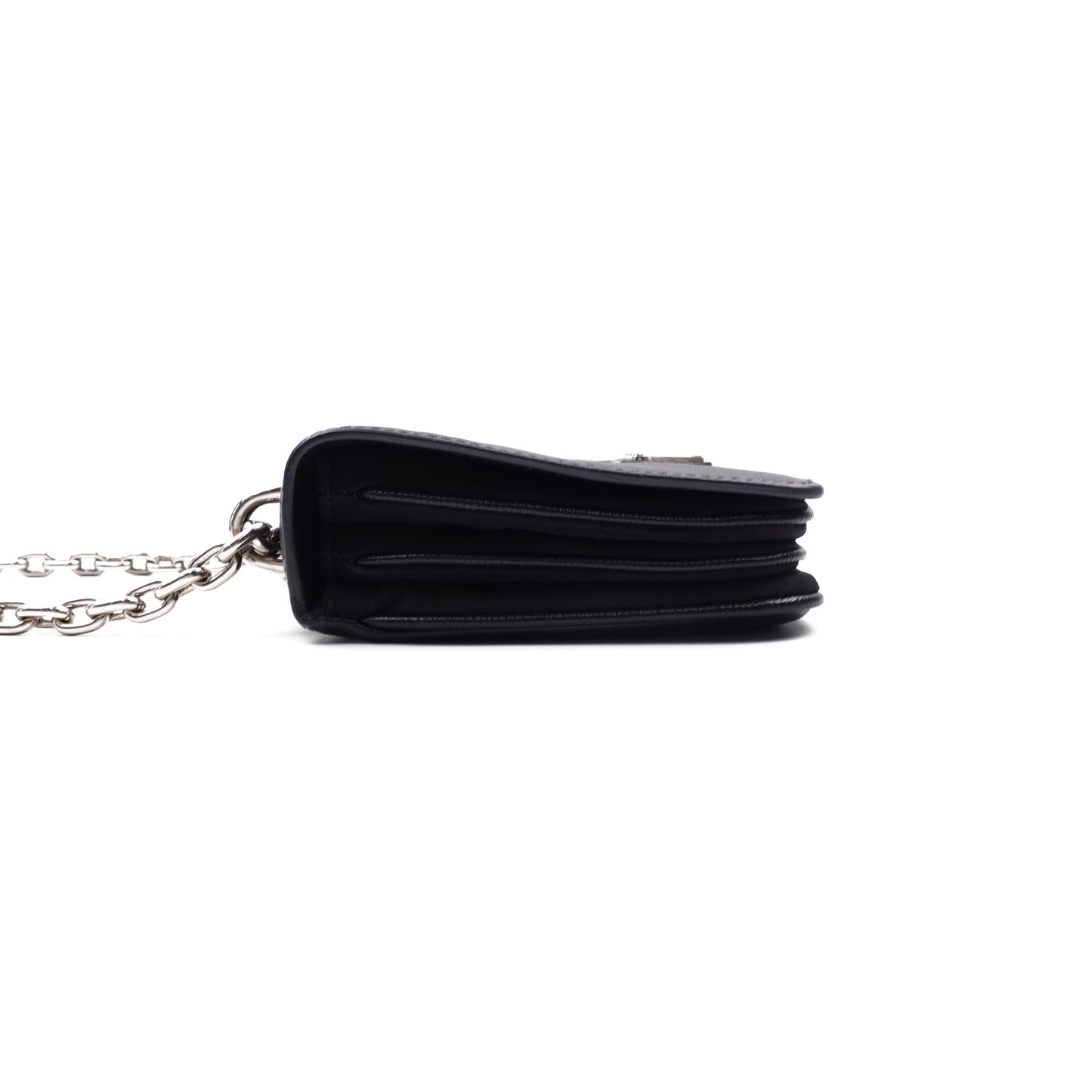 Pre-owned Prada Black Calfskin Shoulder Bag