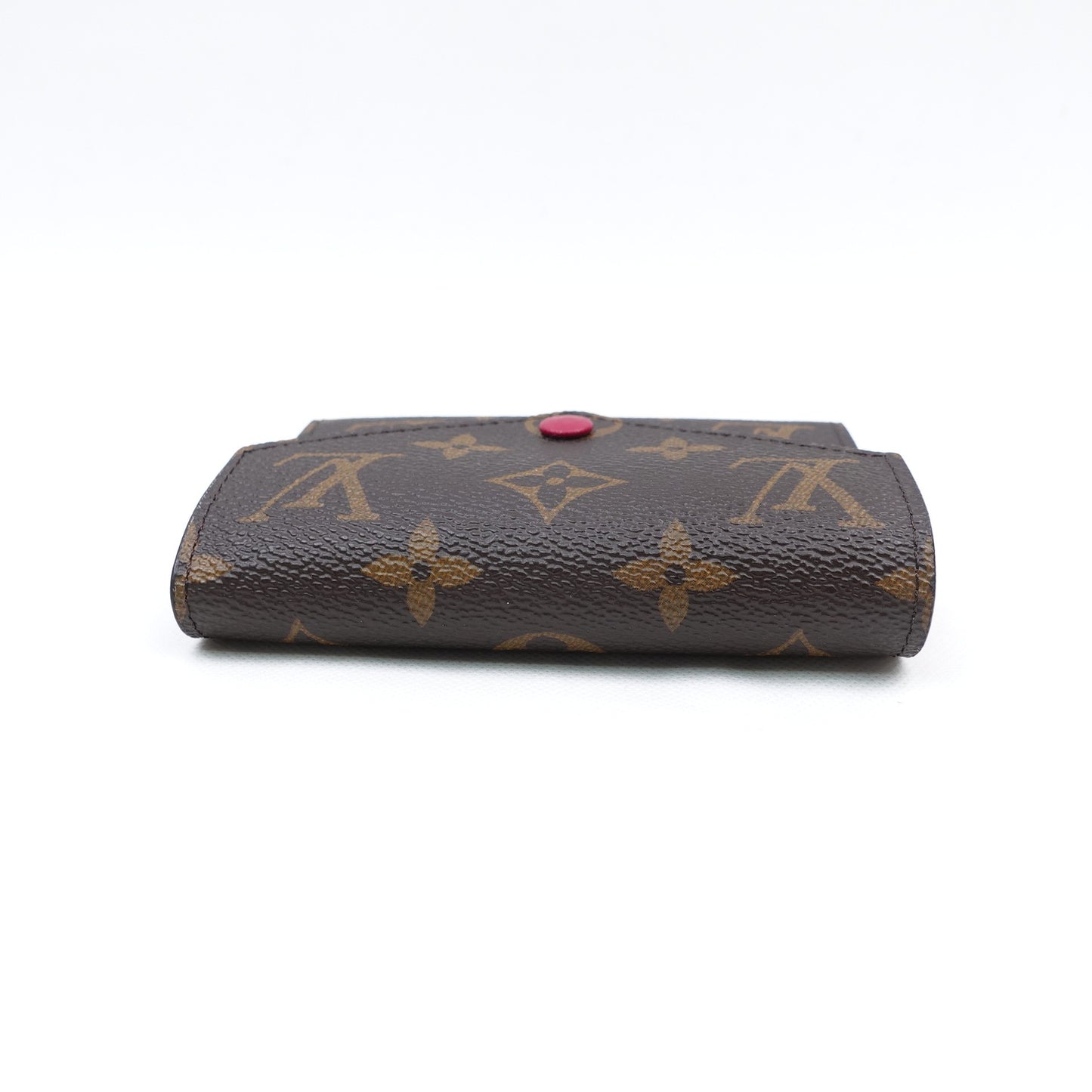 Pre-owned Louis Vuitton Victorine Monogram Coated Canvas Short Wallet