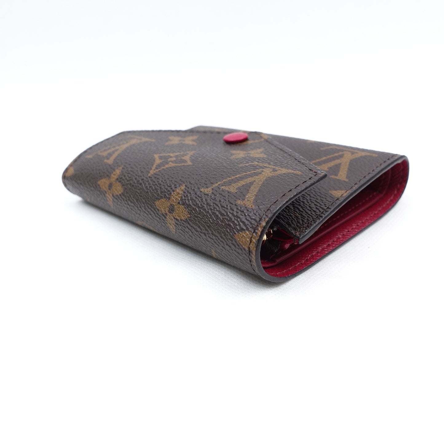 Pre-owned Louis Vuitton Victorine Monogram Coated Canvas Short Wallet