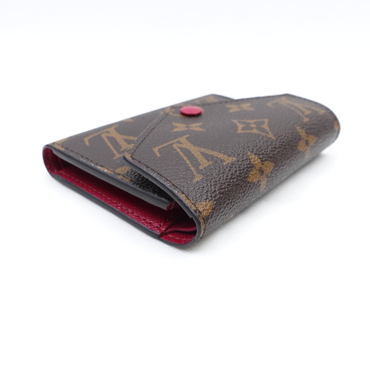 Pre-owned Louis Vuitton Victorine Monogram Coated Canvas Short Wallet