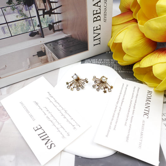 Pre-Owned Dior Gold-tone Metal Pearl Earing