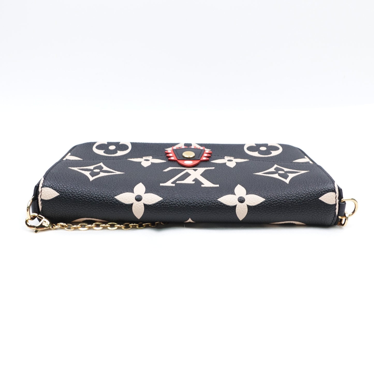 Pre-owned Louis Vuitton Felicie Monogram Calfskin Shoulder Bag