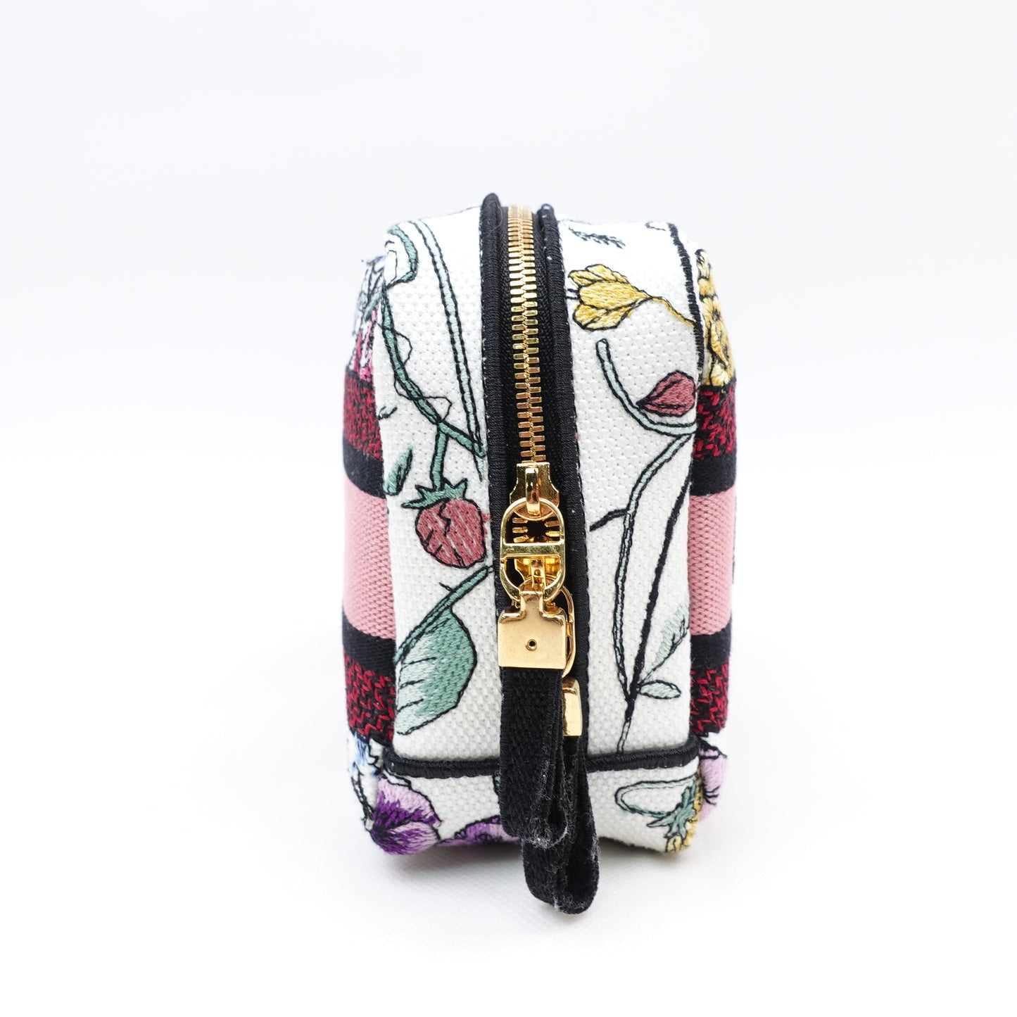 Pre-owned Dior Floral Canvas Clutch