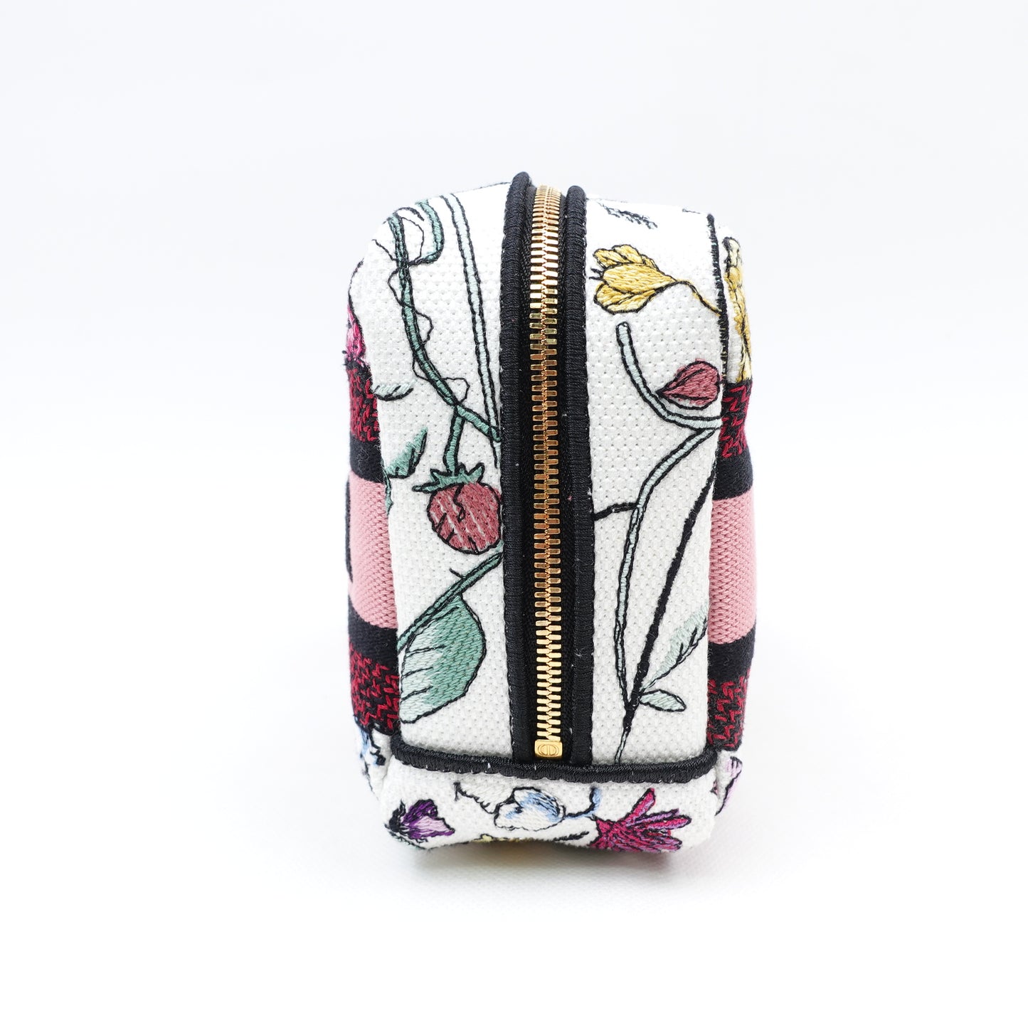Pre-owned Dior Floral Canvas Clutch