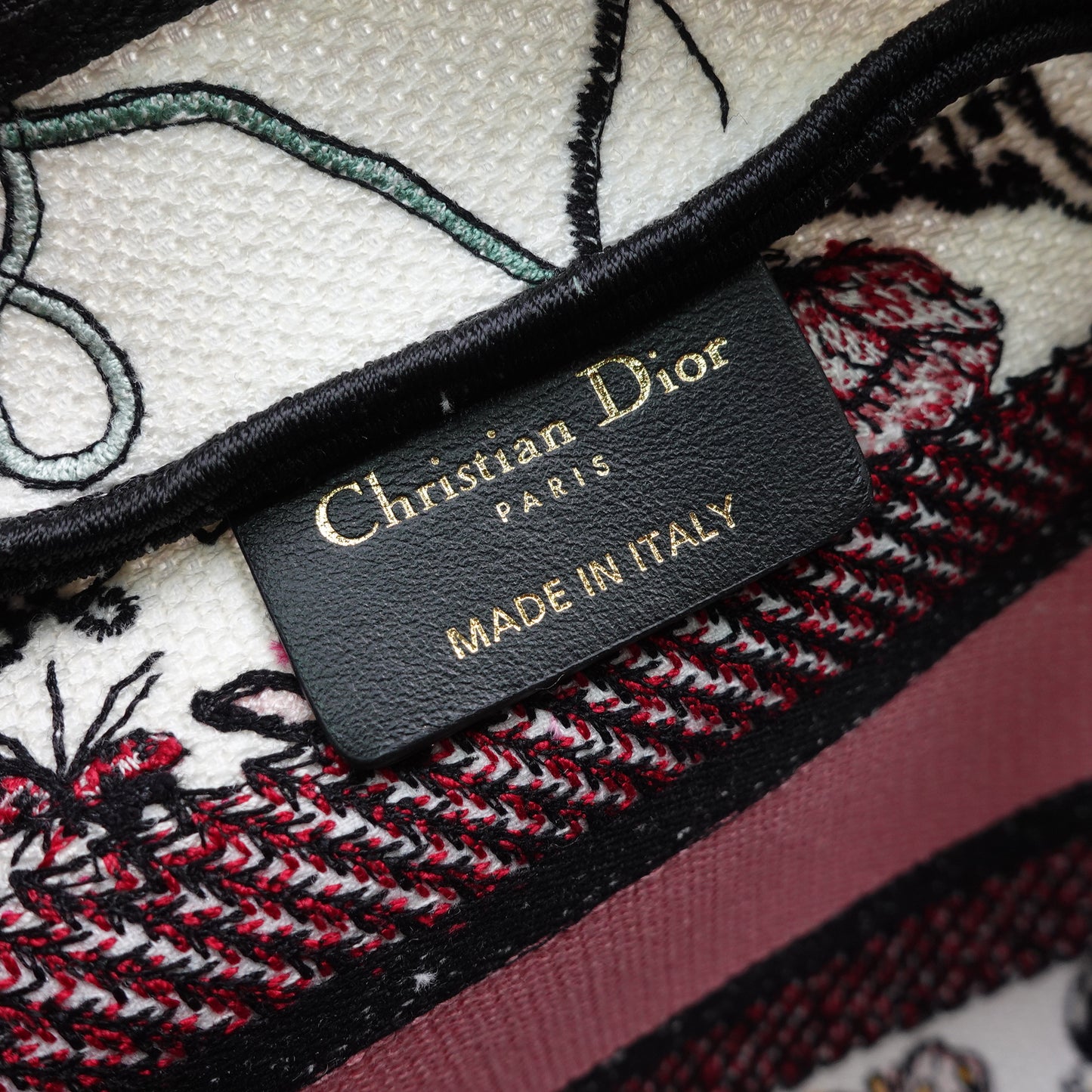 Pre-owned Dior Floral Canvas Clutch