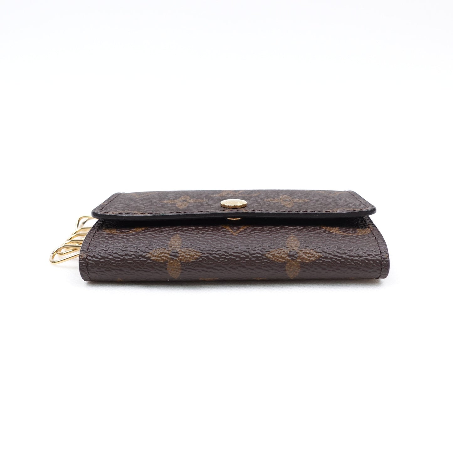 Pre-owned Louis Vuitton Micro Monogram Coated Canvas Key Holder