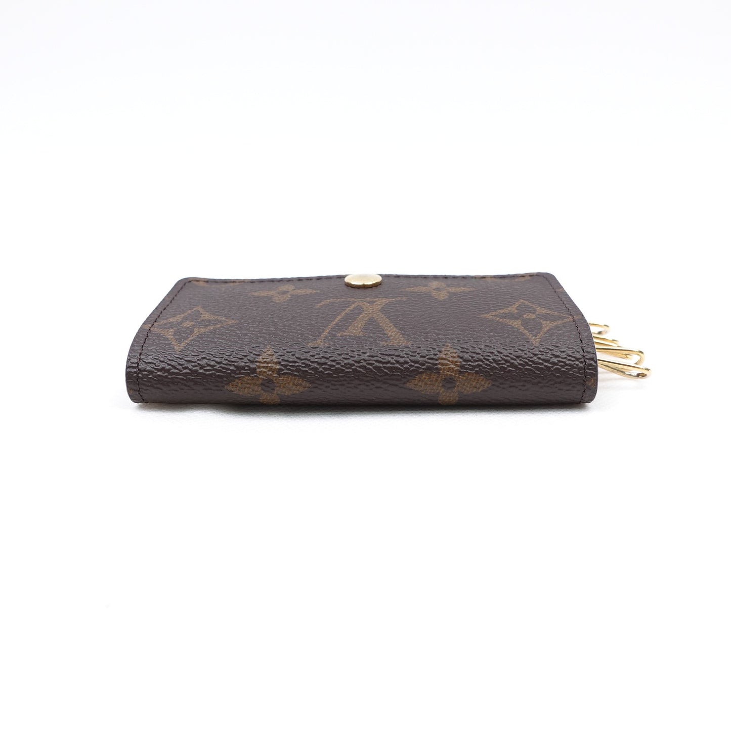 Pre-owned Louis Vuitton Micro Monogram Coated Canvas Key Holder