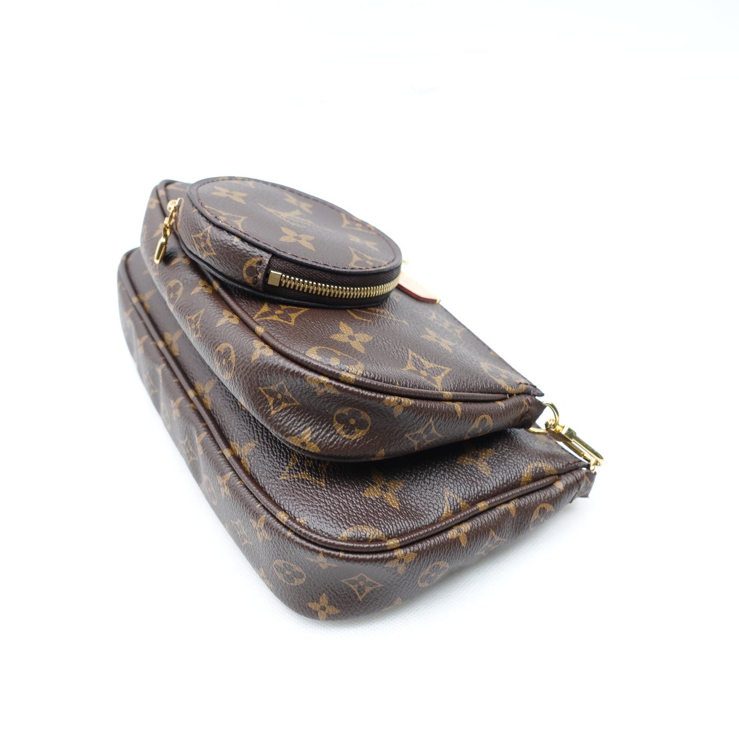 Pre-owned Louis Vuitton Multi Pochette Accessories Monogram Coated Canvas Shoulder Bag T10312620