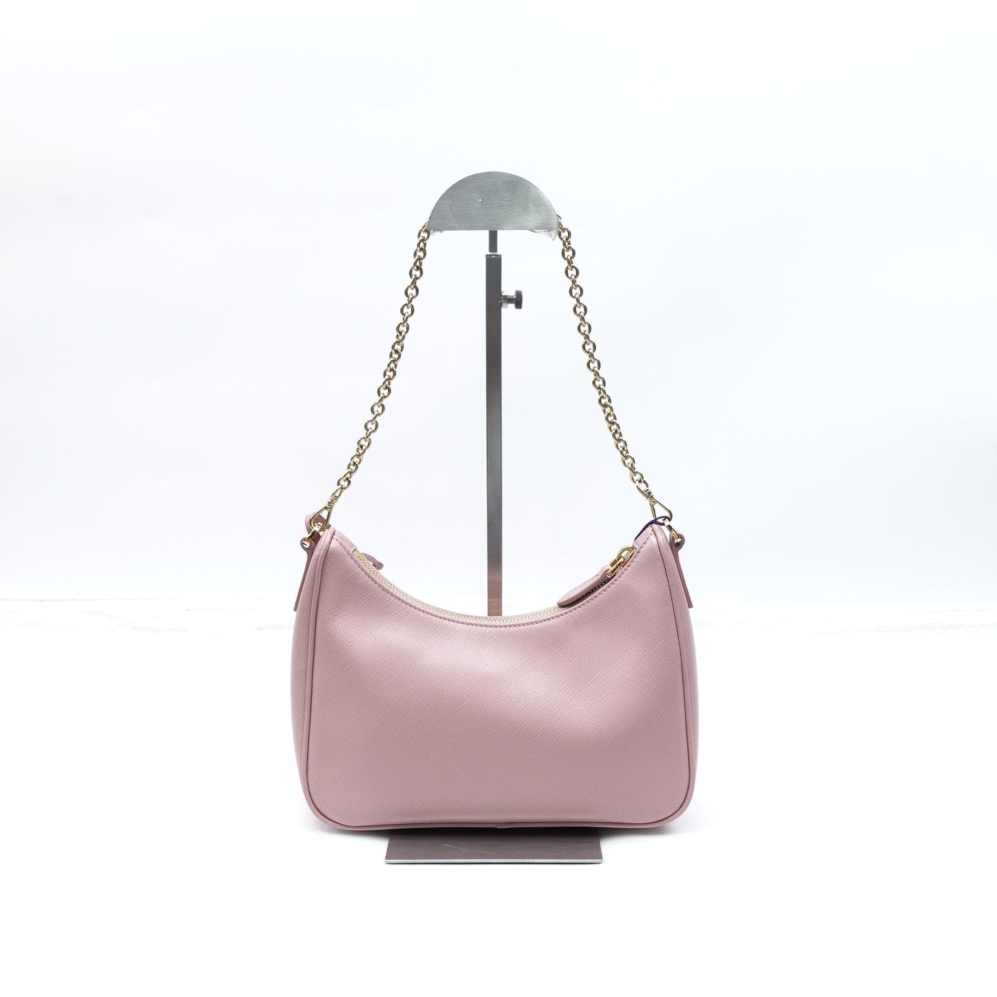Prada Re-Edition Pink Saffinao Leather Shoulder Bag