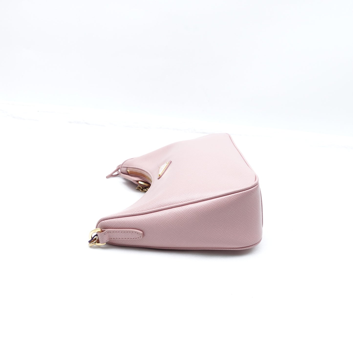 Prada Re-Edition Pink Saffinao Leather Shoulder Bag