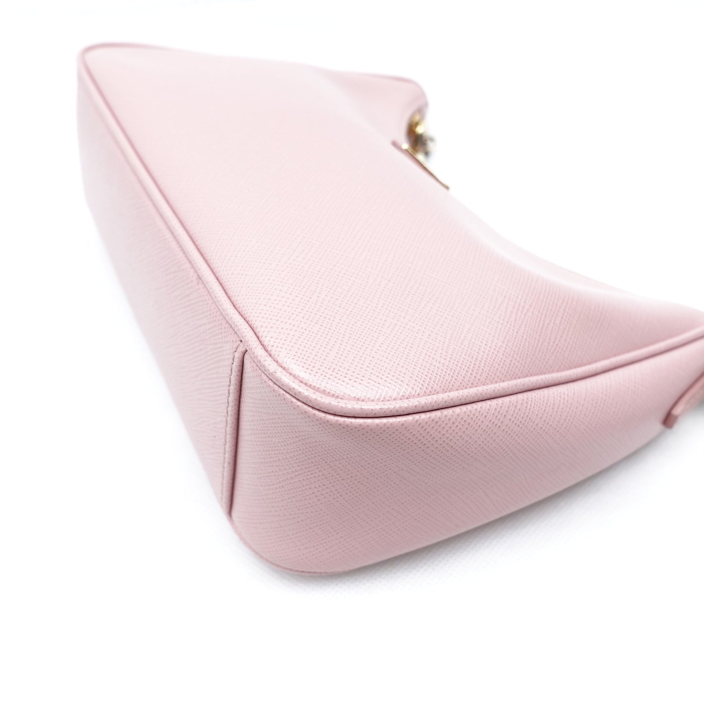 Prada Re-Edition Pink Saffinao Leather Shoulder Bag