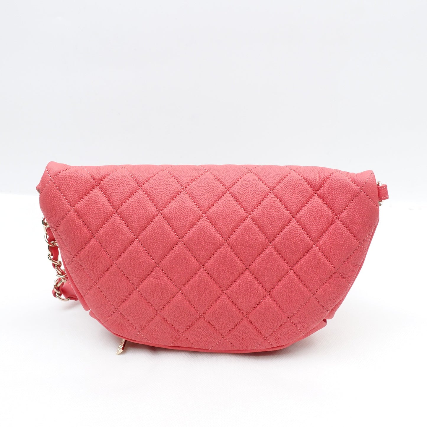 Pre-owned CHANEL Calfskin Belt Bags Pink Belt Bag T10293055