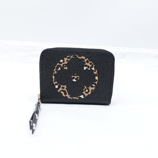 Pre-owned Louis Vuitton Portefeuille Secret Black&Brown Coated Canvas Wallet T10314487