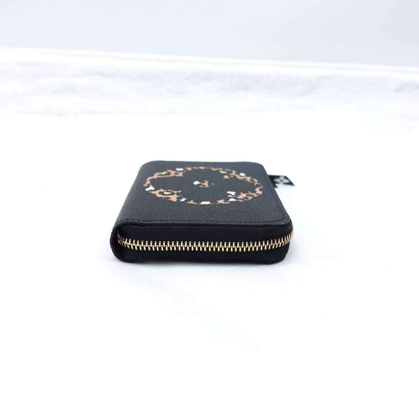 Pre-owned Louis Vuitton Portefeuille Secret Black&Brown Coated Canvas Wallet T10314487