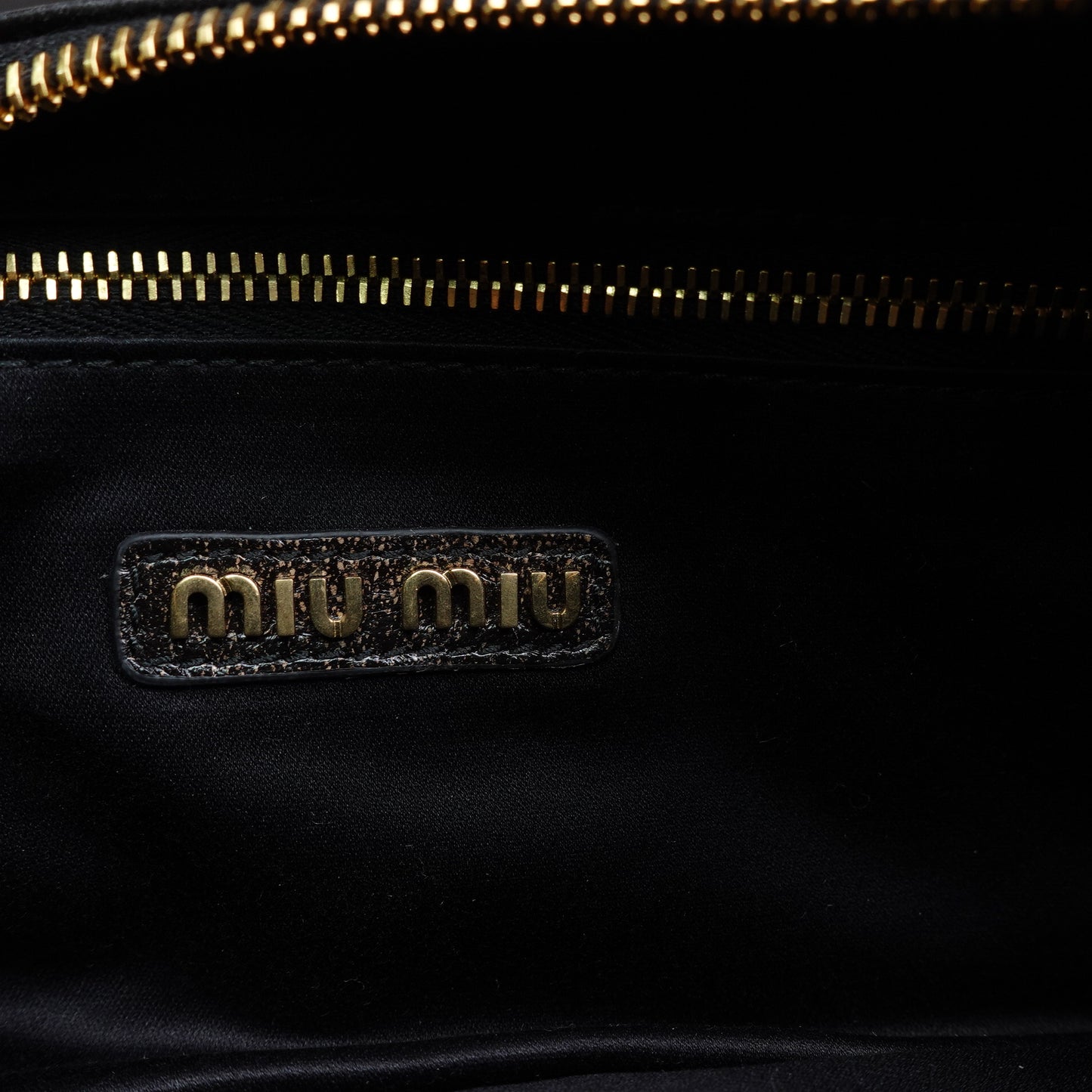 Pre owned MiuMiu Brown Pocket Calfskin Shoulder Bag