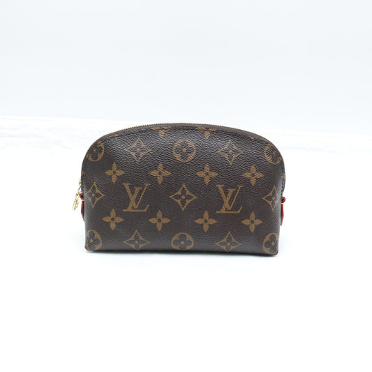 Pre-owned Louis Vuitton Poche Toilette Monogram Coated Canvas Clutch T10293091