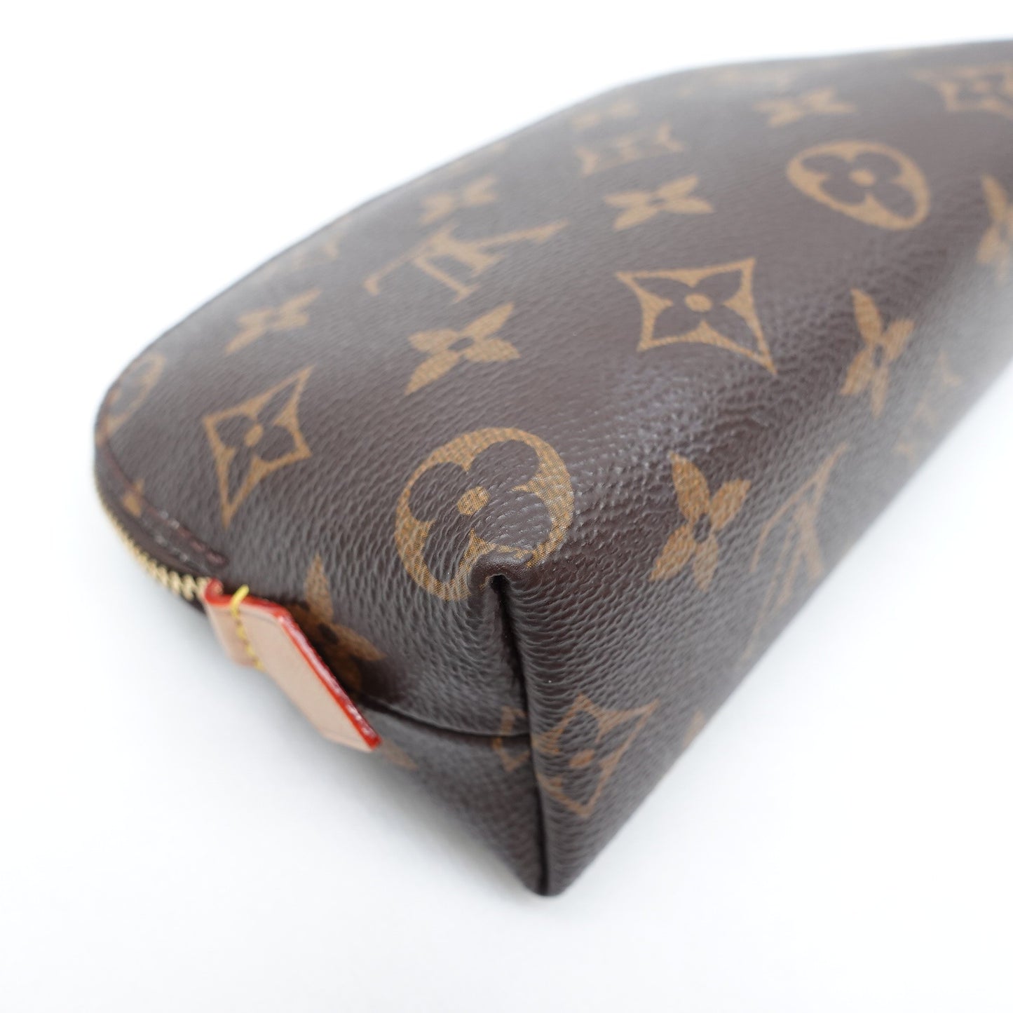 Pre-owned Louis Vuitton Poche Toilette Monogram Coated Canvas Clutch T10293091