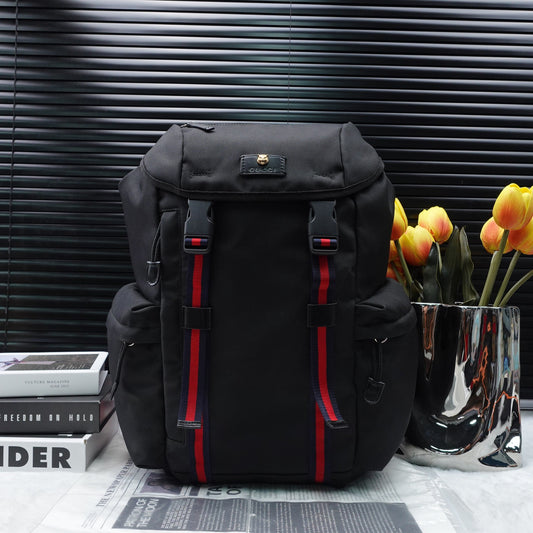 Pre-owned Prada Black Nylon Backpack