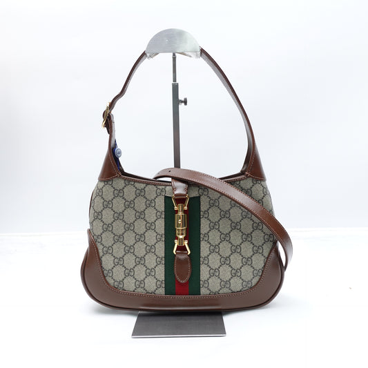 Pre-owned Gucci Jacki 1961 GG Coated Canvas Shoulder Bag