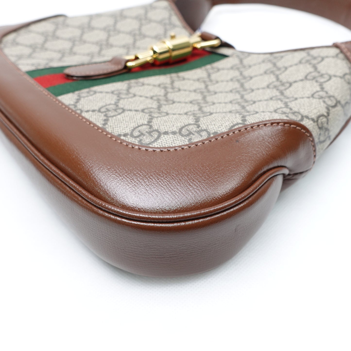 Pre-owned Gucci Jacki 1961 GG Coated Canvas Shoulder Bag