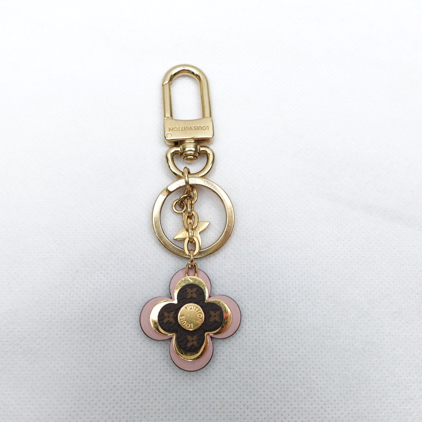 Pre-Owned Louis Vuitton Monogram&Pink Bag Charm