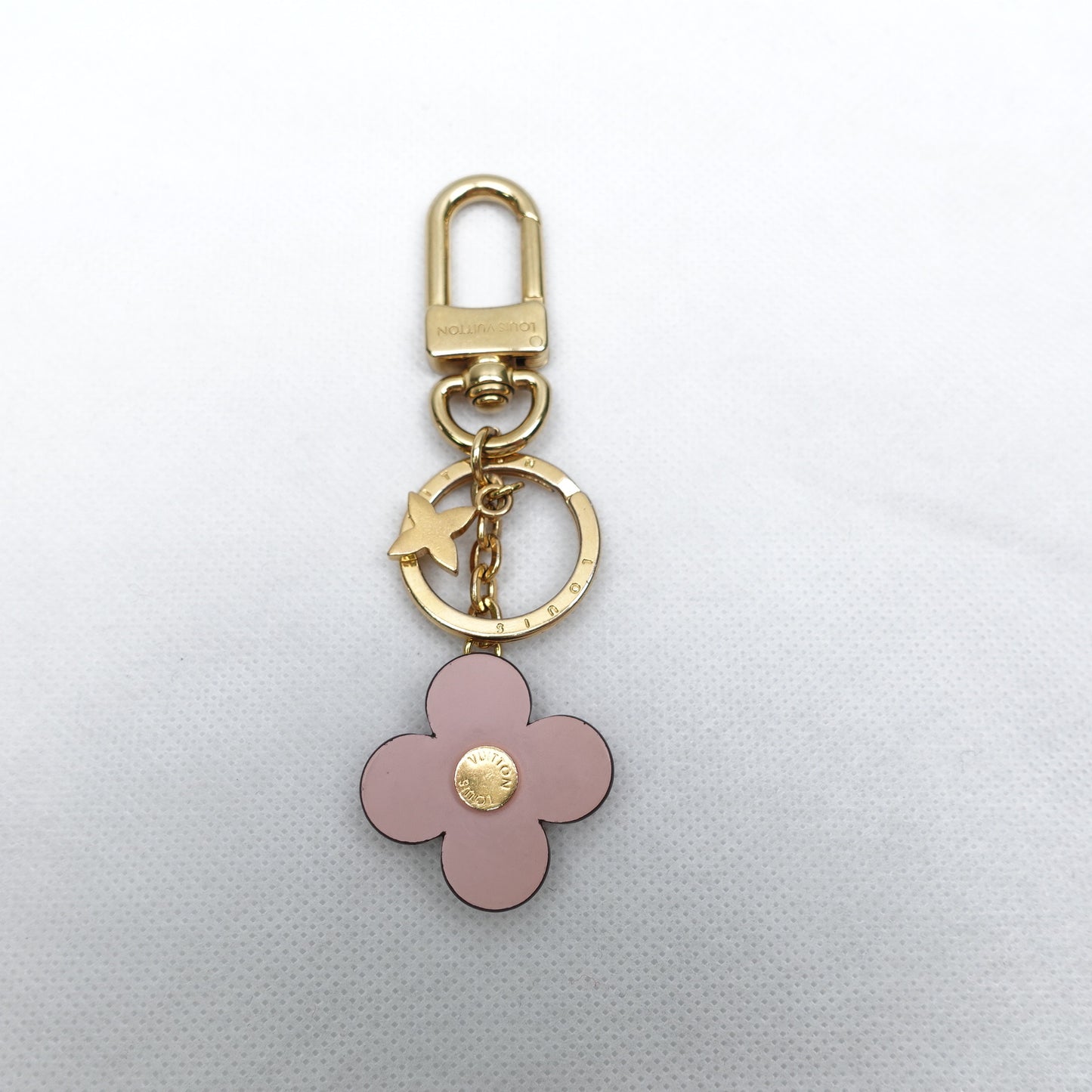 Pre-Owned Louis Vuitton Monogram&Pink Bag Charm