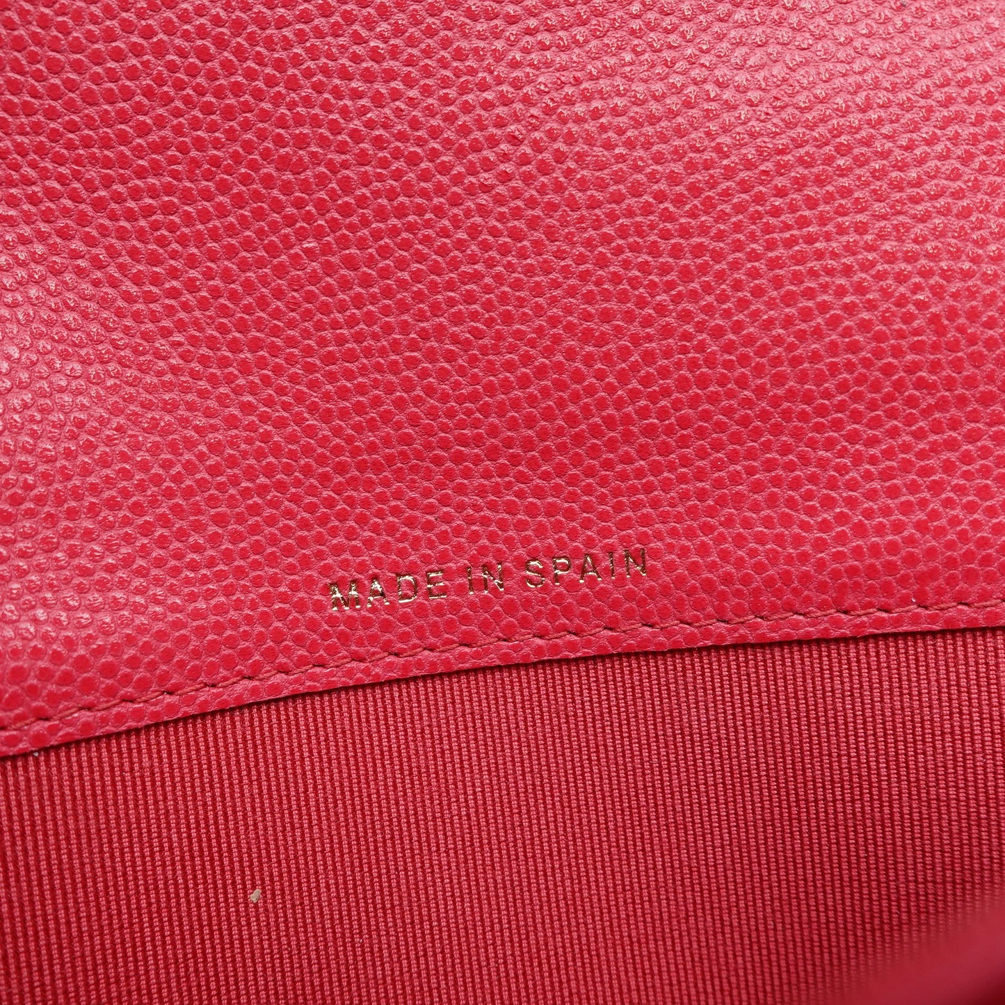 Pre-owned Chanel CF Pink Calfskin Wallet