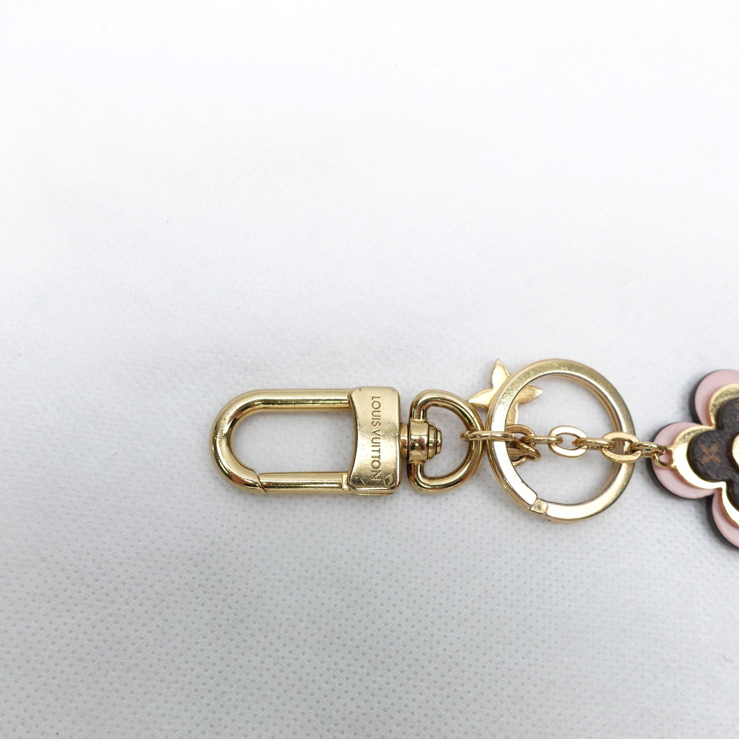 Pre-Owned Louis Vuitton Monogram&Pink Bag Charm