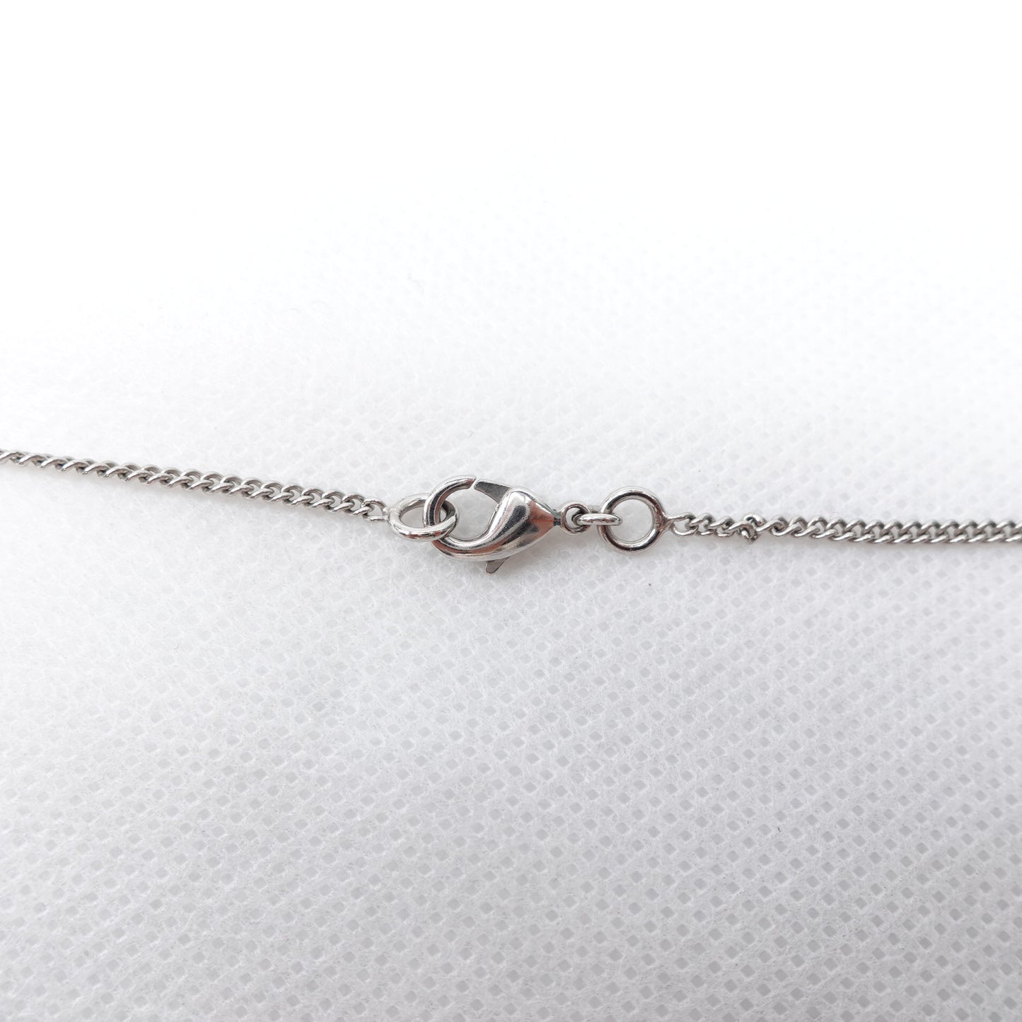 Pre-owned Chanel CC Silver-tone Metal Necklace
