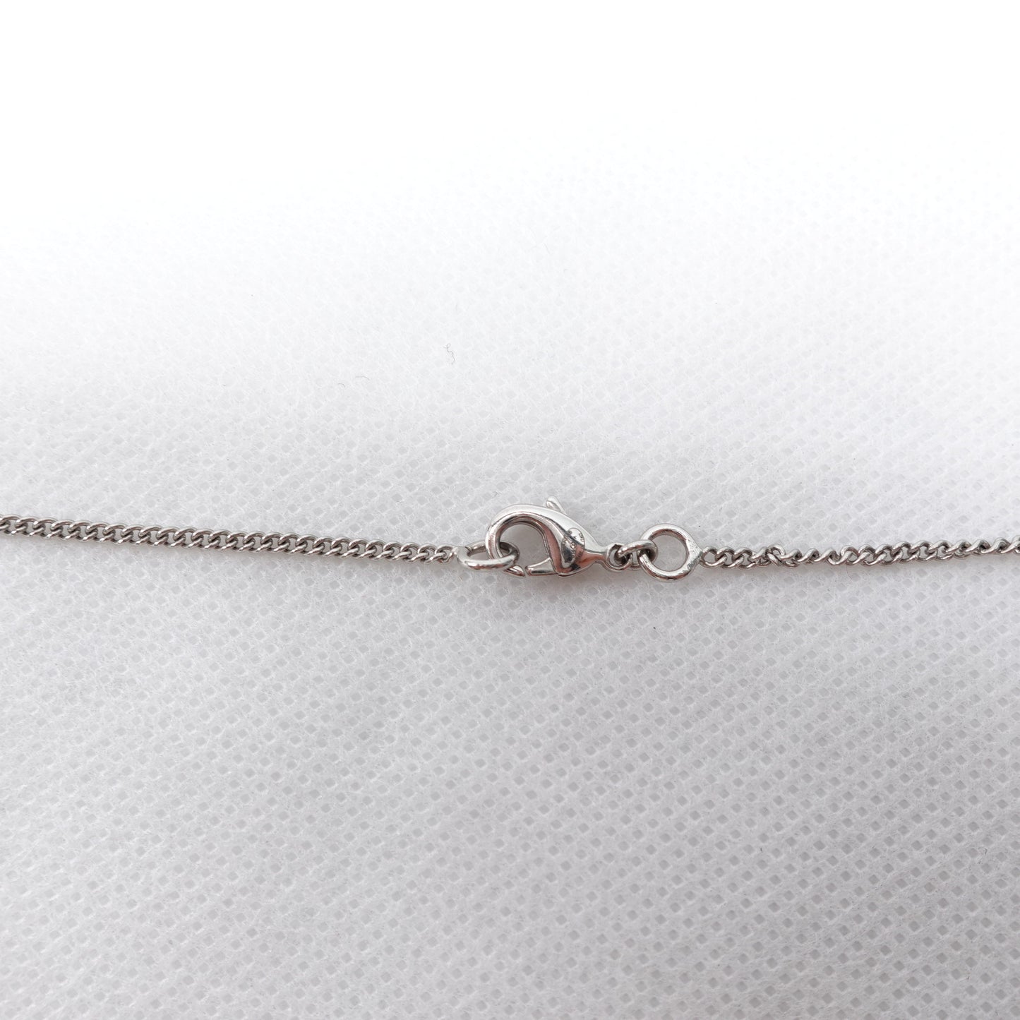 Pre-owned Chanel CC Silver-tone Metal Necklace