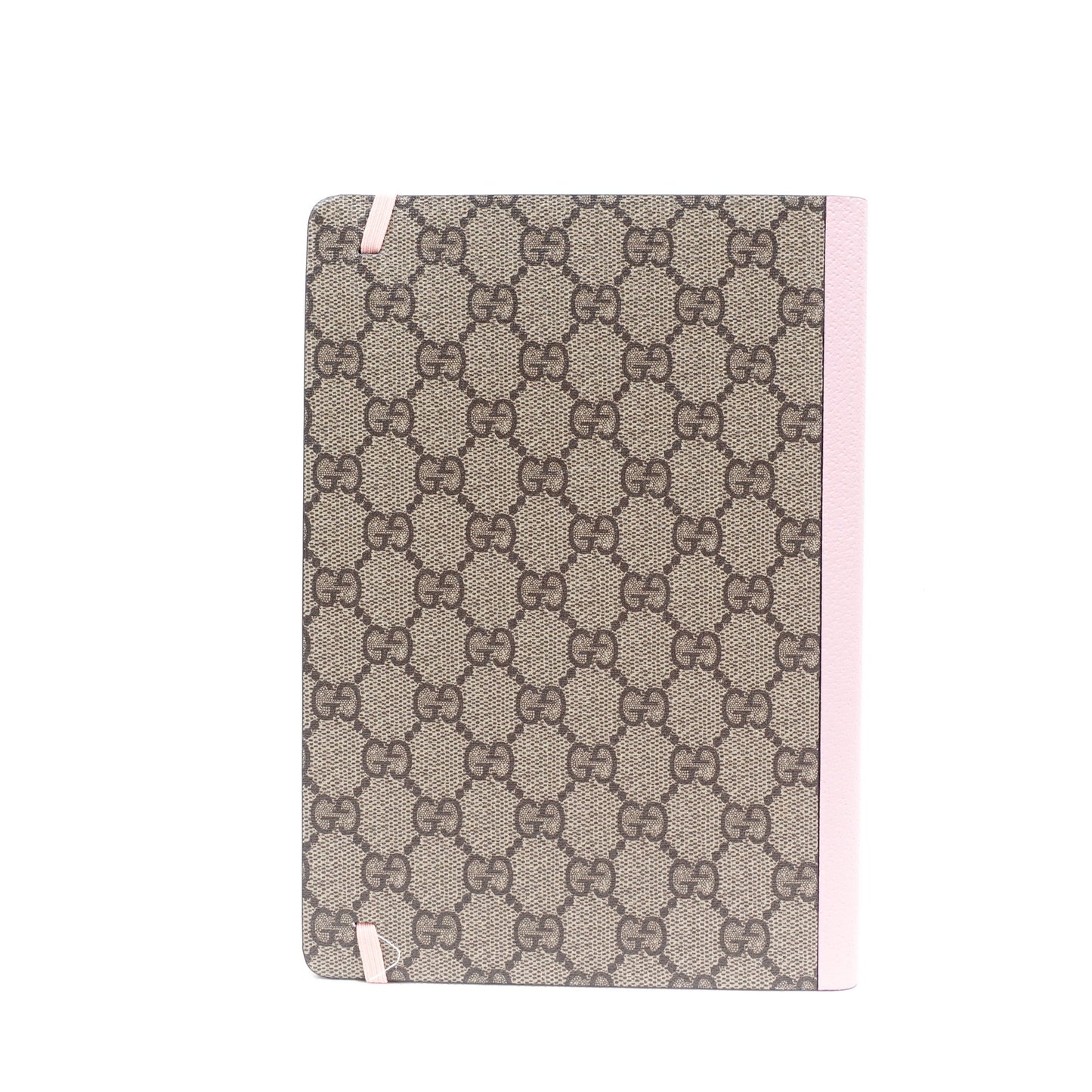 Pre-owned Gucci Disney Monogram & Pink Coated Canvas Notebook