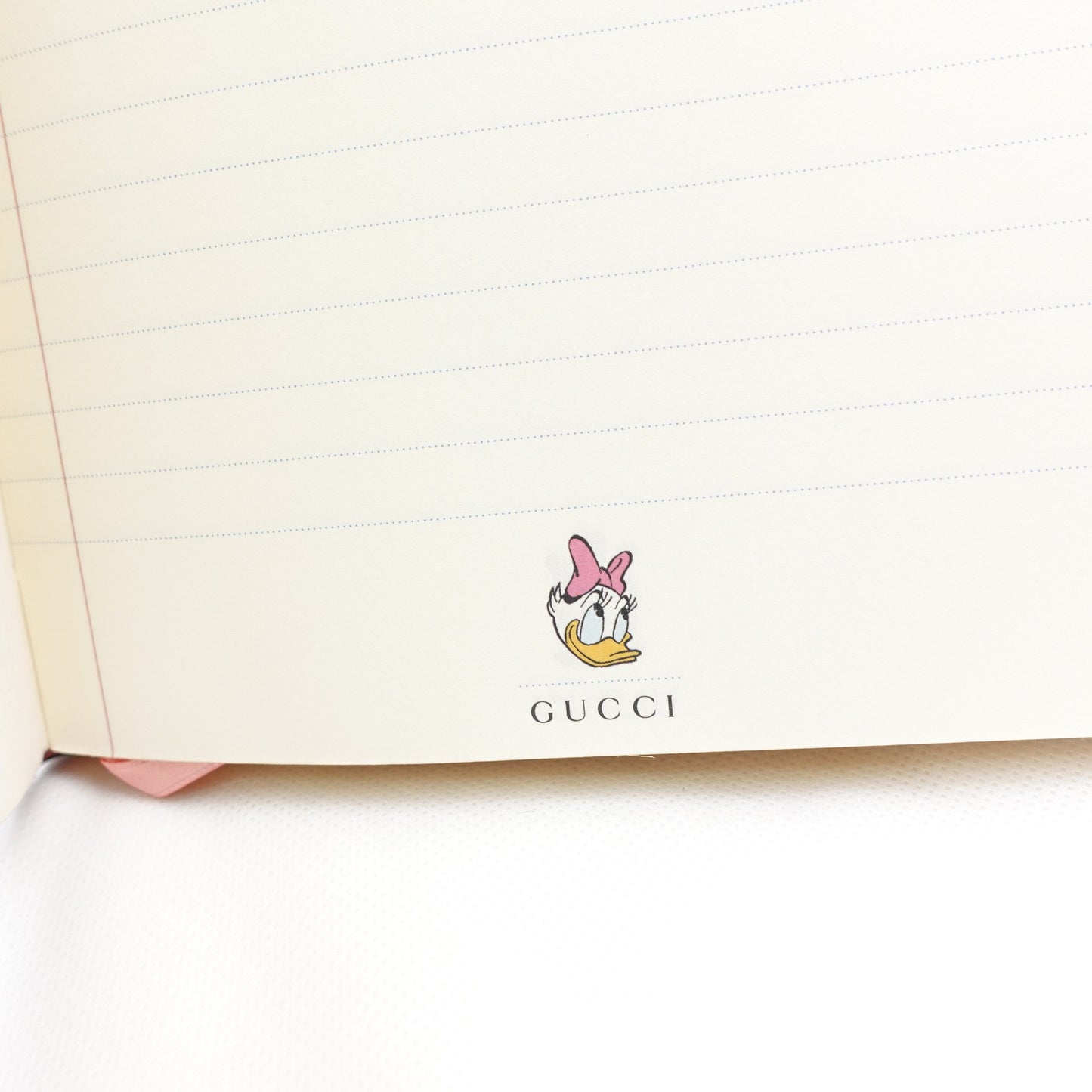 Pre-owned Gucci Disney Monogram & Pink Coated Canvas Notebook