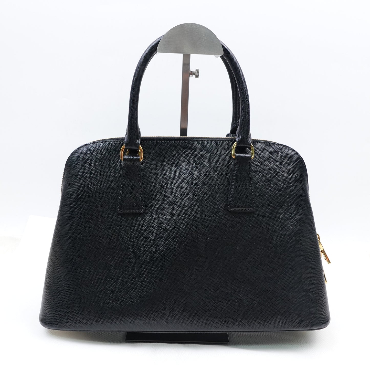 Pre-owned Prada Black Calfskin Shoulder Bag