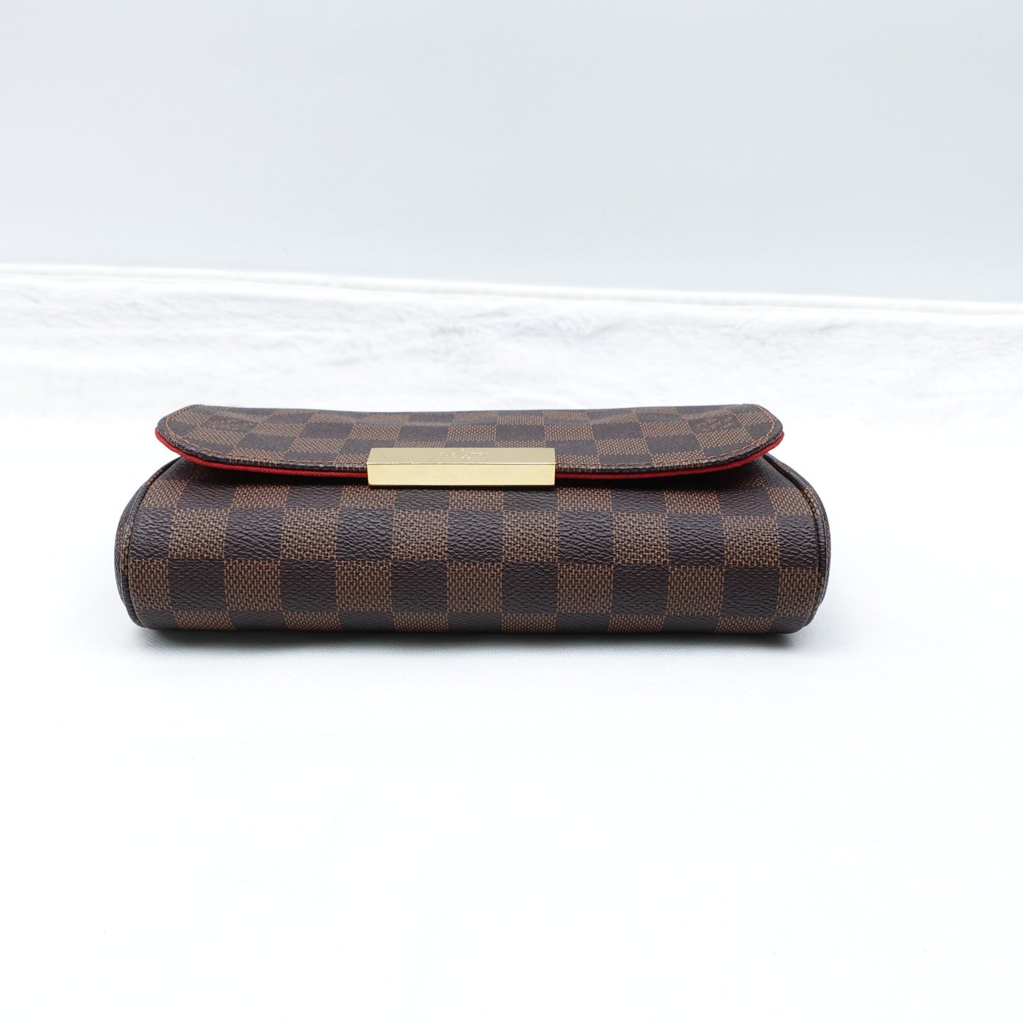 Pre-owned Louis Vuitton Favorite PM Damier Ebene Coated Canvas Shoulder Bag