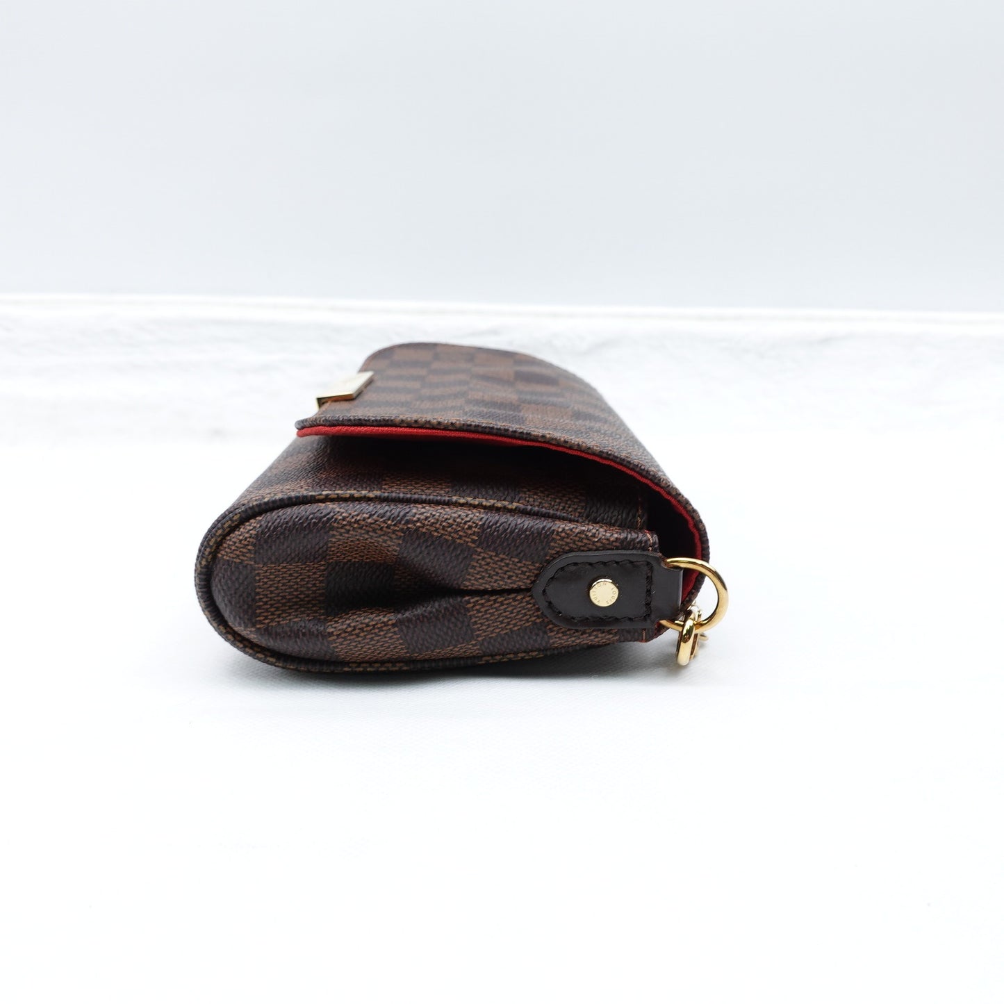 Pre-owned Louis Vuitton Favorite PM Damier Ebene Coated Canvas Shoulder Bag