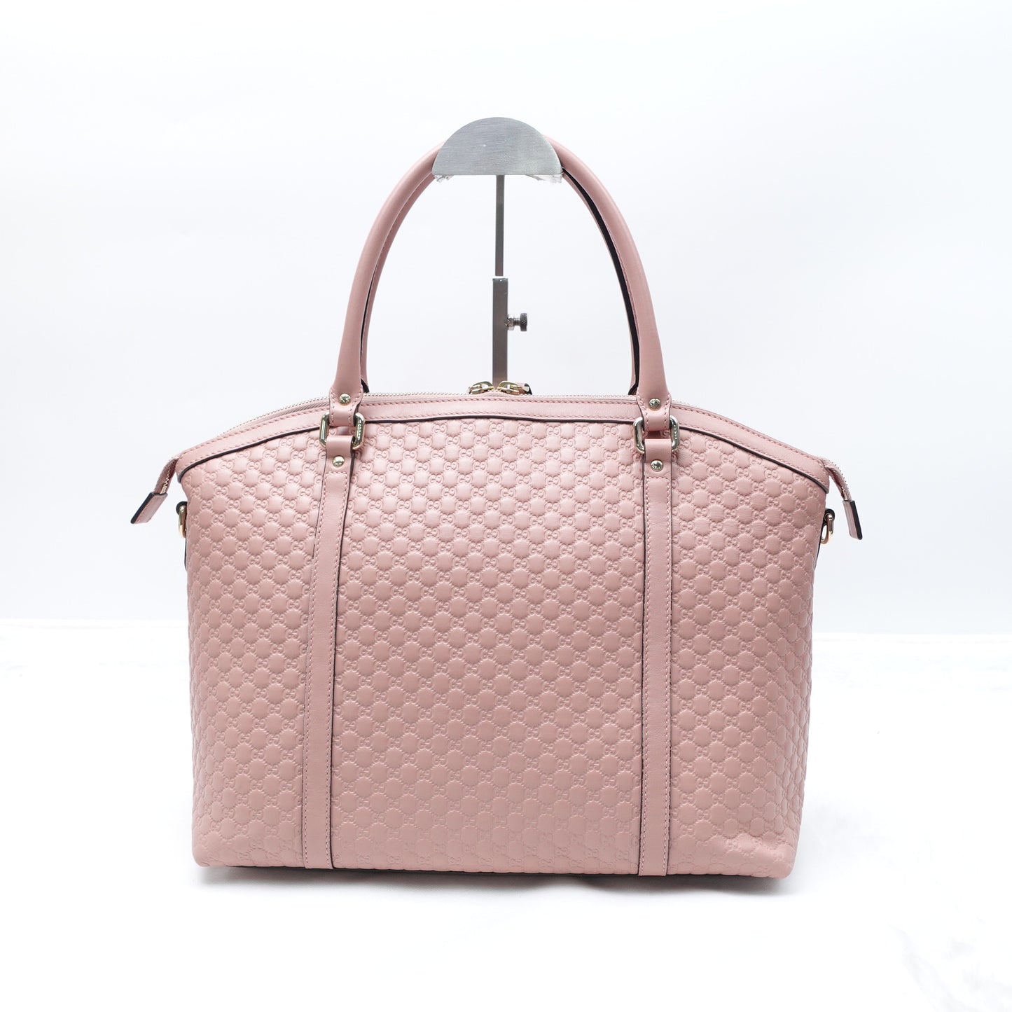 Pre-owned Gucci GG Pink Calfskin Shoulder Bag