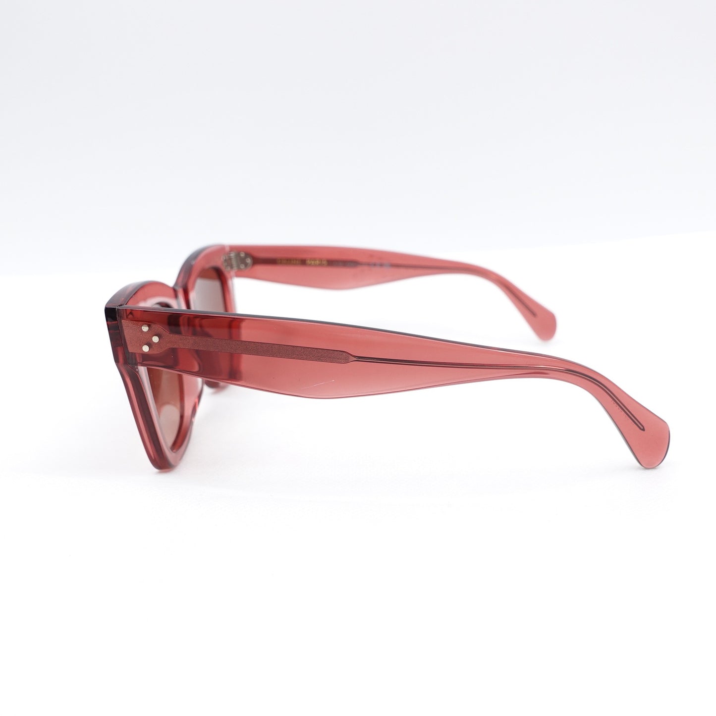 Pre-owned Celine Red Resin Sunglasses