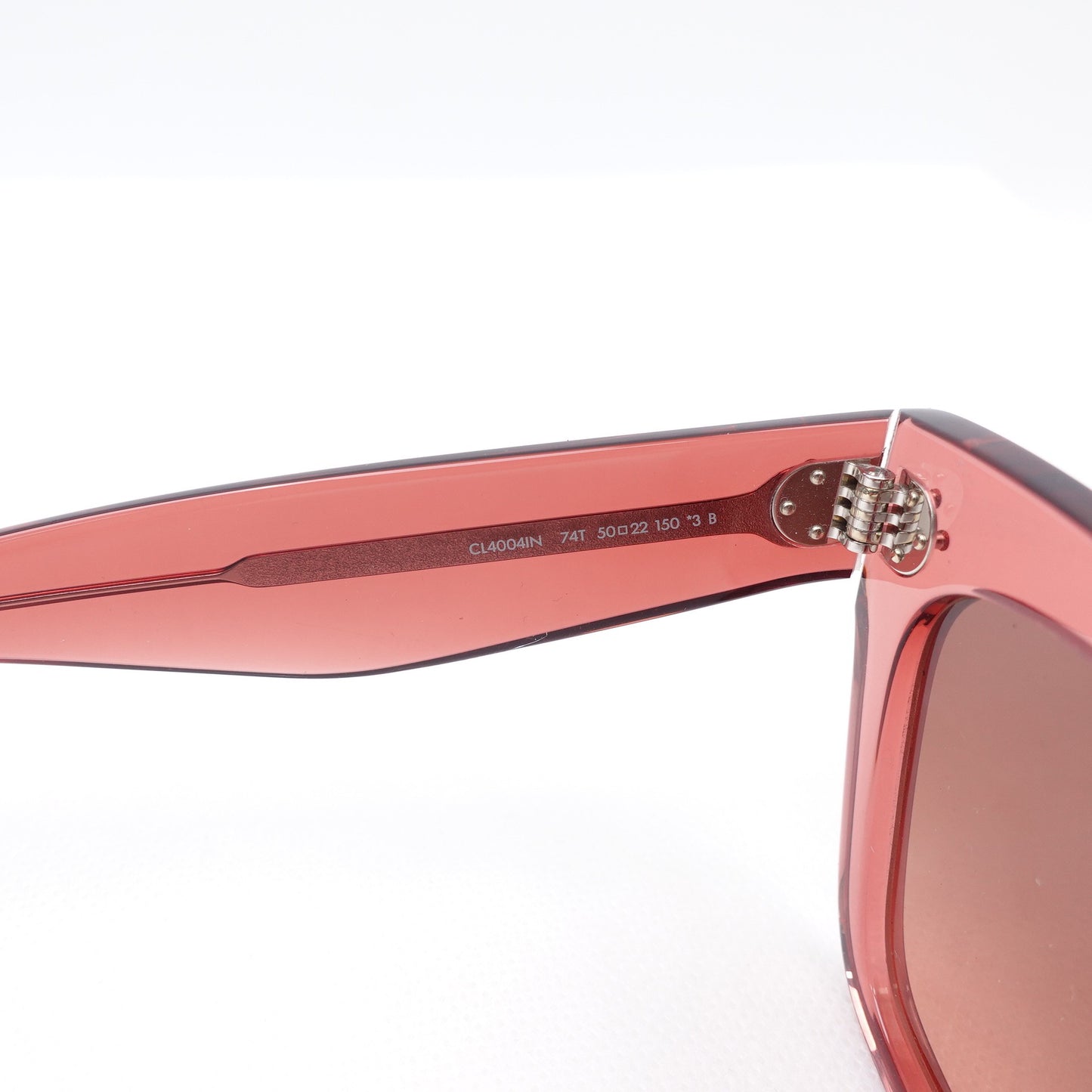 Pre-owned Celine Red Resin Sunglasses