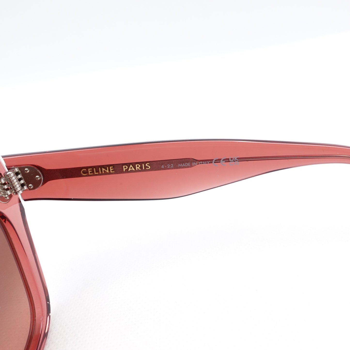 Pre-owned Celine Red Resin Sunglasses